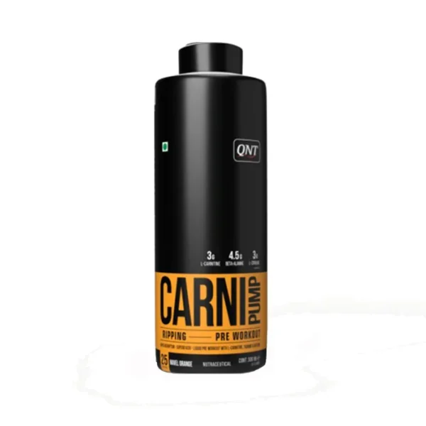 QNT CARNIPUMP Ripping Pre- Workout | 500 Ml